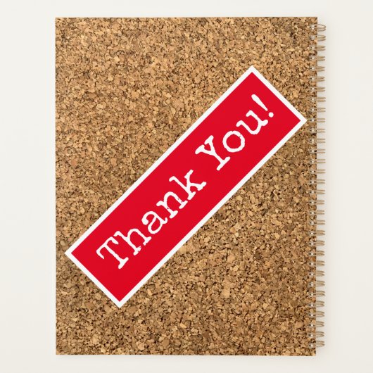 コークフェイクカスタムフォトコラージビジョンボード プランナー手帳 (裏面)