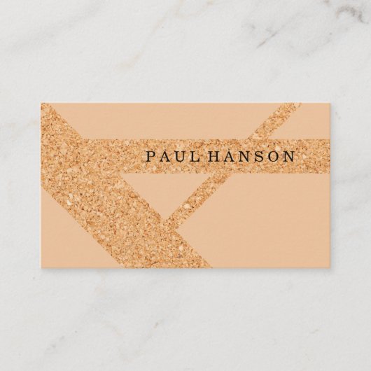 コークモダンプリントデザイン 名刺 (正面)