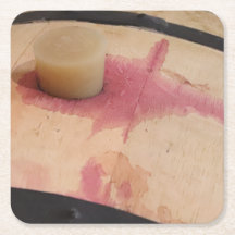 コークワインバレル紙コースター