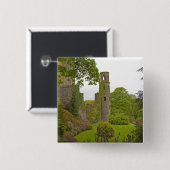 コーク、アイルランド。悪名高いブラーニー城2 缶バッジ (正面&裏面)