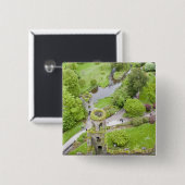 コーク、アイルランド。悪名高いブラーニー城 缶バッジ (正面&裏面)