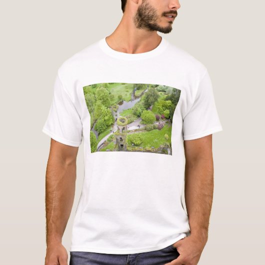 コーク、アイルランド。悪名高いブラーニー城 Tシャツ (正面)