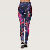 コーサクションスターフィールドオールオーバープリントレギンス レギンス (裏面)
