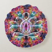 コーサクションゼンロータスラウンドピロー ラウンドクッション (裏面)