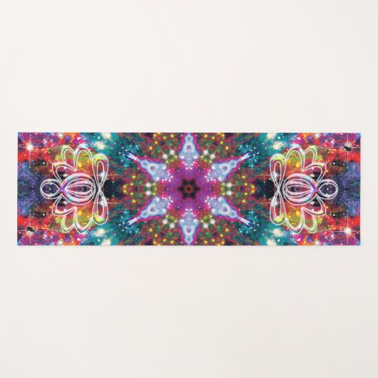 コーサチオンゼンロータススターカレド ヨガマット (正面(横))