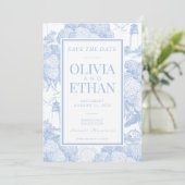 コーサル セーブ・ザ・デート 招待状 (スタンド正面)