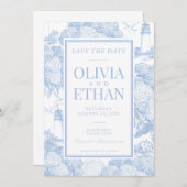 コーサル セーブ・ザ・デート 招待状 (正面/裏面)