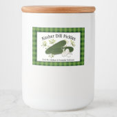 コーシェディル漬物Plaid H食品ラベル フードラベル (正面)