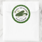 コーシャー ディル ピクルス プライド 3" ラウンドシール (バッグ)