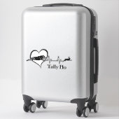 コーシングカスタムカットビニールステッカー シール (スーツケース)