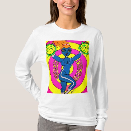 コーシンフリーキトリップ(幻覚体験)のようなー Tシャツ (正面)