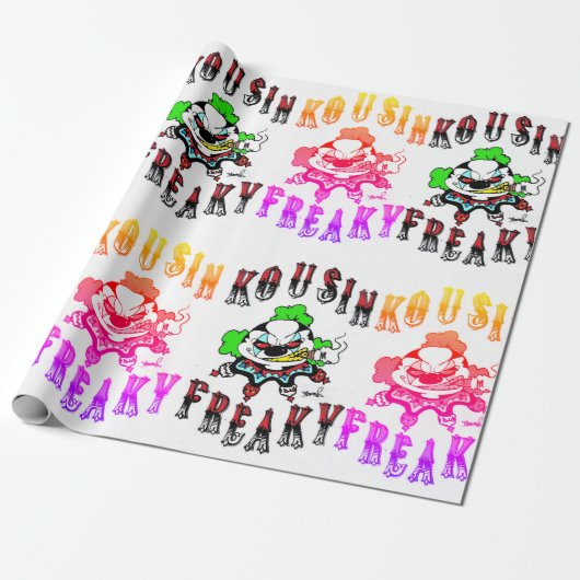 コーシンフリーキーロゴピエロ ラッピングペーパー (アンロールド)