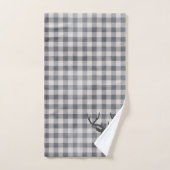 コージィ素朴ファームハウスプリドバックシルエットバスT バスタオルセット (ハンドタオル)