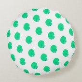 コージンレドンドミントペタルラウンドピロー ラウンドクッション (裏面)