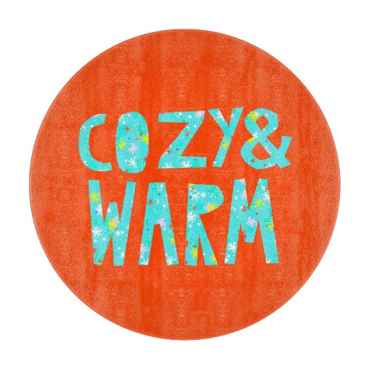 コージーと暖かい カッティングボード (正面)