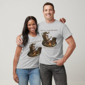 コージーなカワウソの冒険ギア 旅行 Tシャツ (ユニセックス)