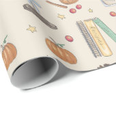 コージーなムーディーオータムウィークエンド ラッピングペーパー (ロールコーナー)