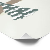 コージーアイススケートで滑るリンクウィンターイラストレーション ポスター (コーナー)