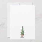 コージーアットホームリタイアメントパーティー 招待状 (裏面)