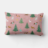 コージーアップパステルバラ ランバークッション (裏面)