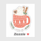 コージーアップホットココアマグクリスマスホリデー シール (シート)