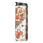 コージーアーストーンバタフライデザイン タンブラー (回転右)