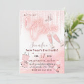 コージーウィズカクテルニューイヤーズPJパーティの招待状 招待状 (スタンド正面)