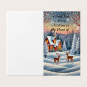 コージーウィンターキャビン (外部フラット)