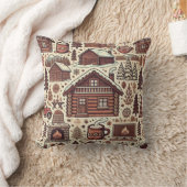 コージーウィンターキャビン クッション (ブランケット)