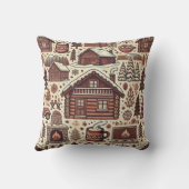 コージーウィンターキャビン クッション (裏面)