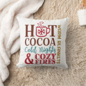 コージーウィンターズホームデコール装飾用クッション クッション (ブランケット)
