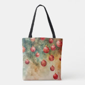 コージーウィンターナイトクリスマストート トートバッグ (裏面)