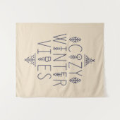 コージーウィンタービベスデザイン タペストリー (正面(横))