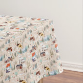 コージーウィンタービレッジシーンパターン テーブルクロス (インサイチュ)