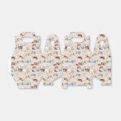 コージーウィンタービレッジシーンパターン フェイバーボックス (折り畳みなし)