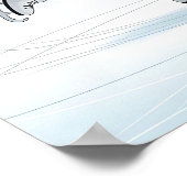 コージーウィンターペンギン子供部屋アート ポスター (角)