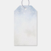 コージーウィンターホットココアスノーリー結婚ズ ギフトタグ (裏面)