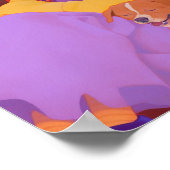 コージーウィンターモーニング ポスター (角)