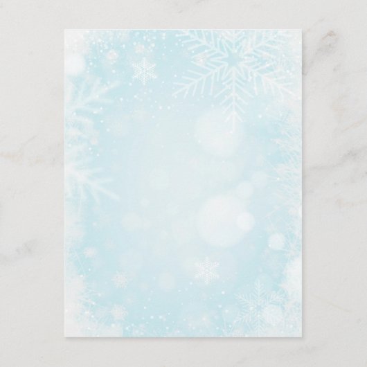 コージーウィンターローワンベリーブーケ結婚の詳細 エンクロージャーカード (裏面)