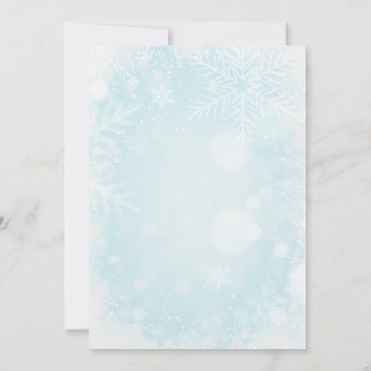 コージーウィンターローワンベリーブーケ結婚ーズ セーブザデート (裏面)