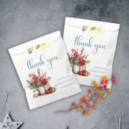 コージーウィンターローワンベリーブーケ結婚ーズ フェイバーバッグ