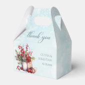 コージーウィンターローワンベリーブーケ結婚ーズ フェイバーボックス (裏面サイド)