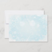 コージーウィンターローワンベリーブーケ結婚ーズ 出欠カード (裏面)