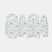 コージーウィンターワンダーランドアイススケートで滑るビレッジパターン フェイバーボックス (折り畳みなし)