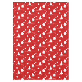 コージーウィンターワンダーランドパターンホリデーテーブルクロス テーブルクロス