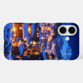 コージーウィンターヴィレッジ Case-Mate iPhoneケース (裏面 (横))