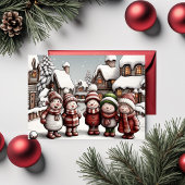 コージーウィンター応援と雪だるまフレンズ シーズンカード