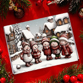 コージーウィンター応援と雪だるまフレンズ シーズンカード