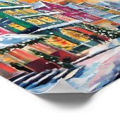 コージーウィンター通りシーンアモダンート ポスター (角)