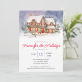 コージーウォーターカラーホームフォーザホリデイズパーティー シーズンカード (スタンド正面)